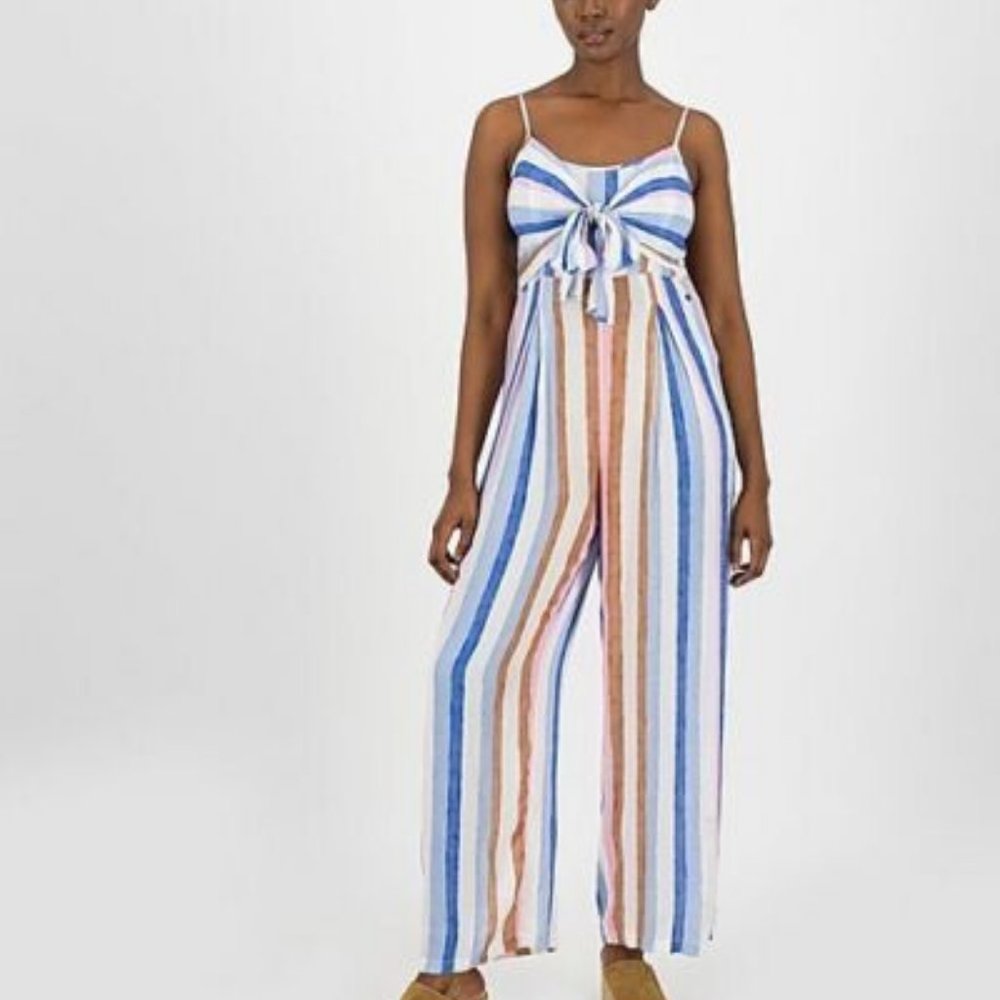 Old Khaki O Topaz Striped Jumpsuit Assorted Printed NWT L 16